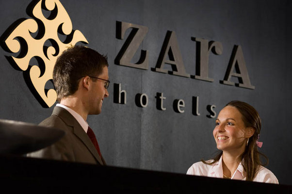 The Boutique Hotel Zara is a small hotel, with 6 floors and 74 rooms, where the hotel's manageable size allows a refinement of detail and personal service.